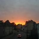 Sunset over Chopina street - panoramio